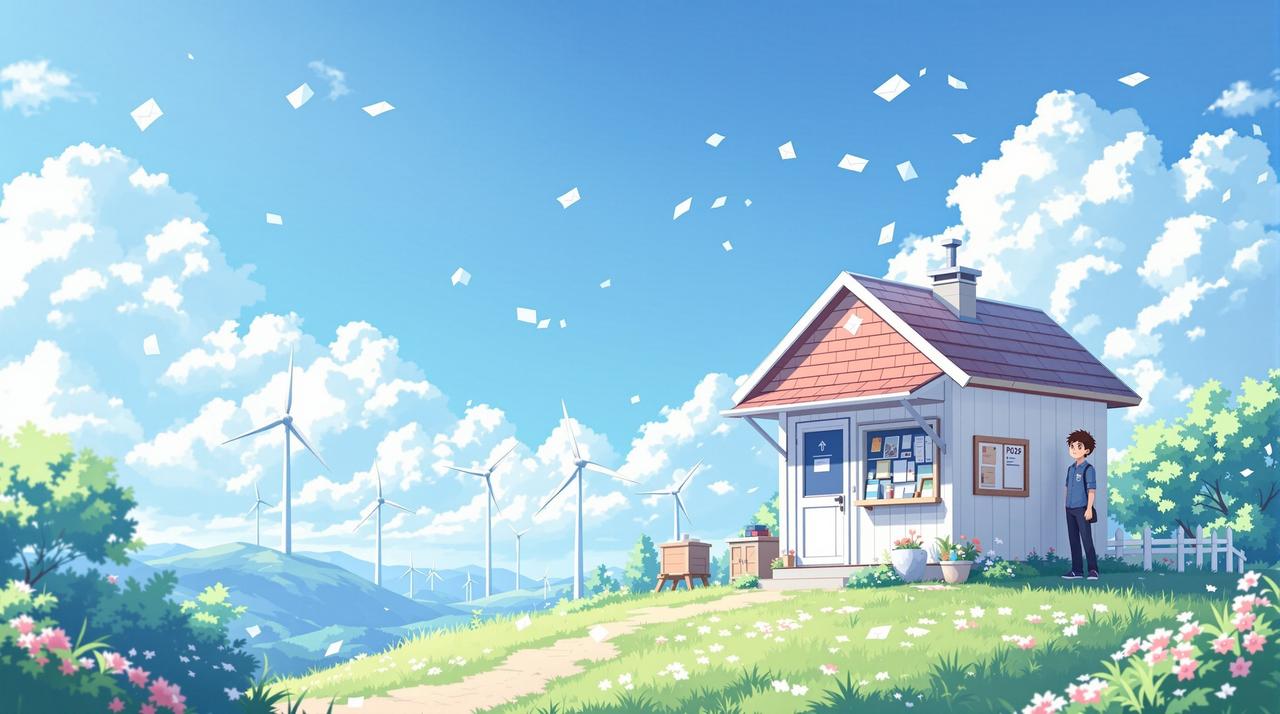 搜短剧在线治愈动画作品《风之邮便局》 - 暖心家庭
