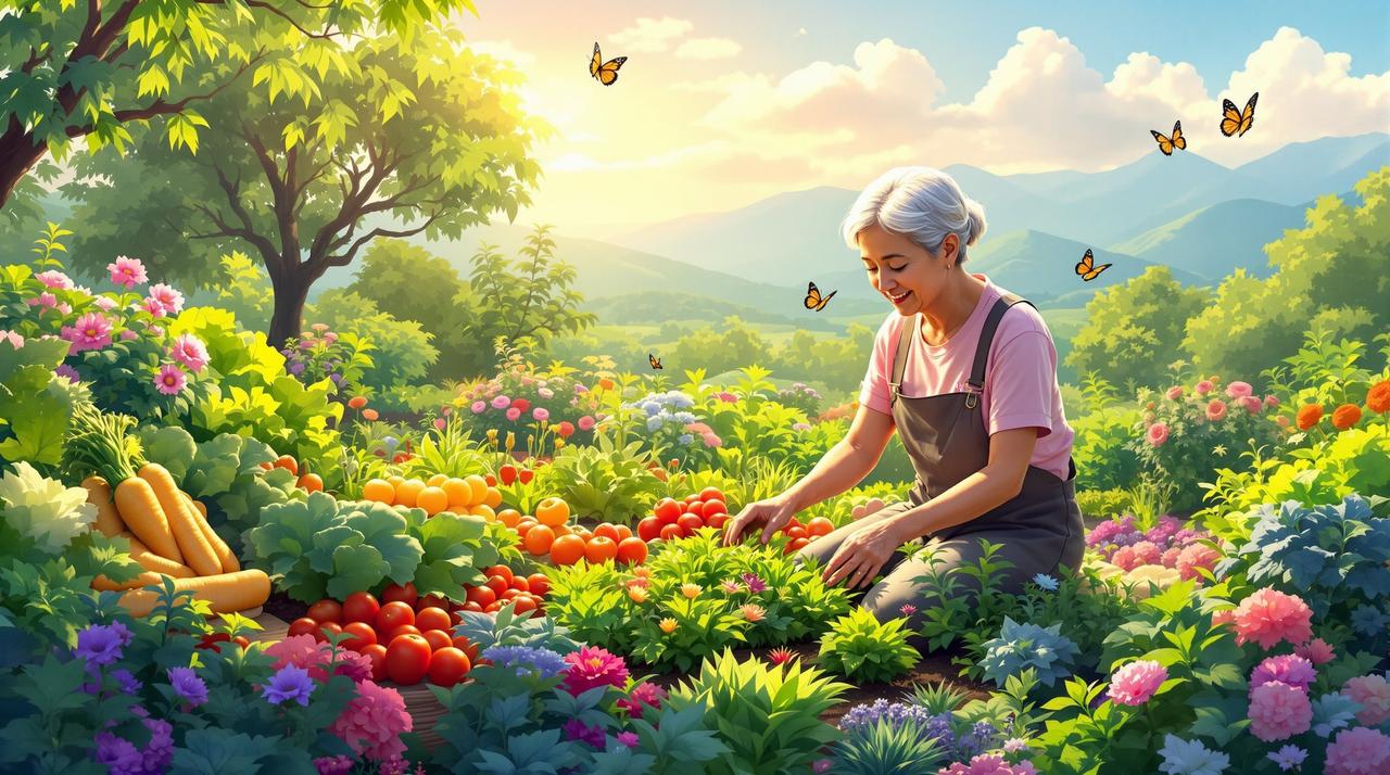 搜短剧在线治愈动画作品《奶奶的菜园》 - 乡村生活