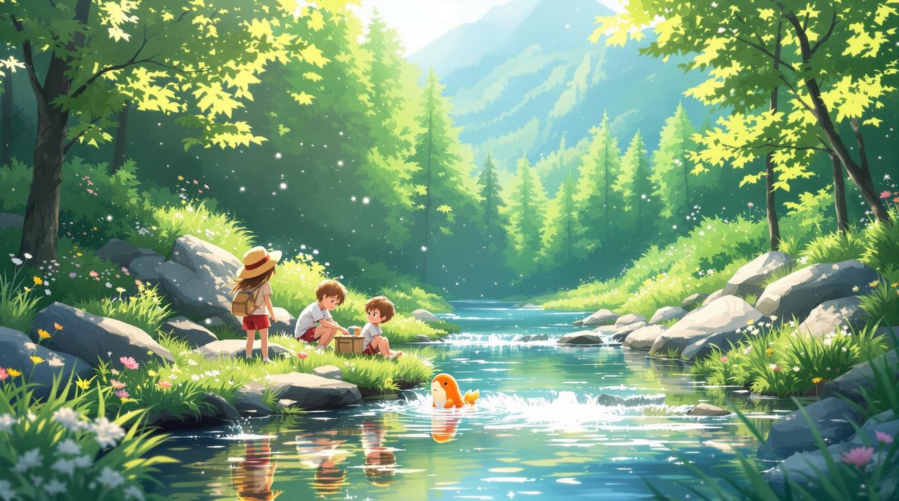 搜短剧在线治愈动画作品《夏日的河童》 - 暖心家庭
